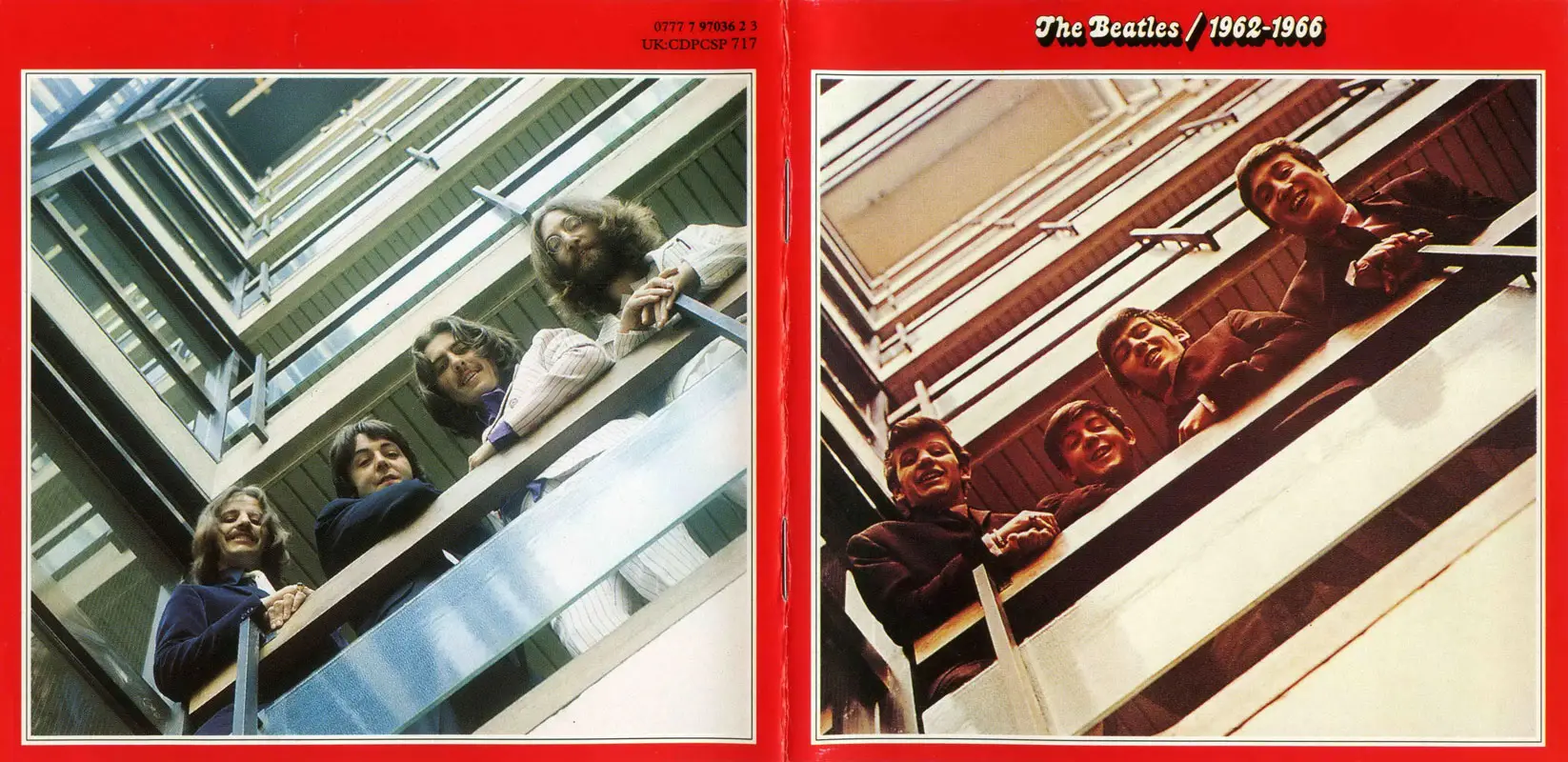 The Beatles 1962 1966 The Red Album 1973 1993 Holland EMI 0777