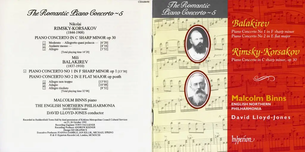 The Hyperion Romantic Piano Concerto Series Volume 1 10 Part 1 1991