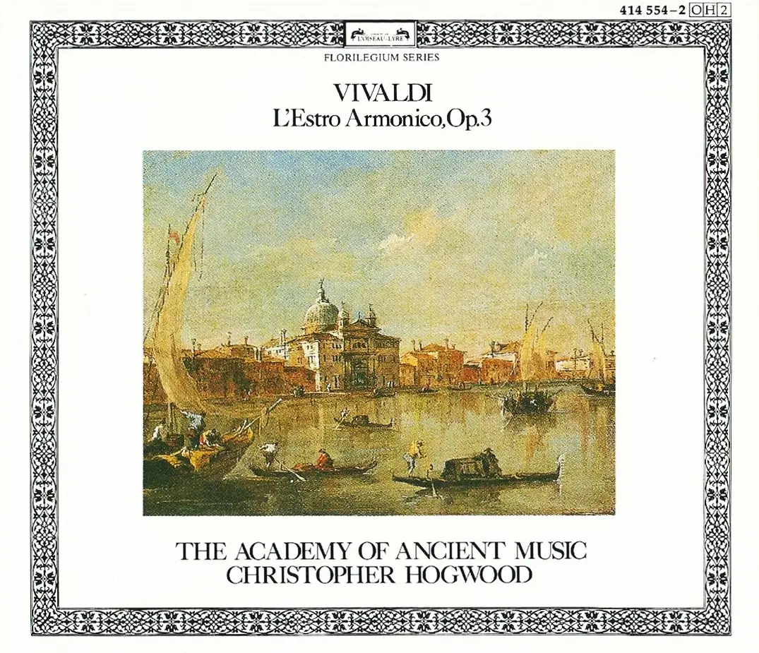 The Academy Of Ancient Music Christopher Hogwood Vivaldi L Estro