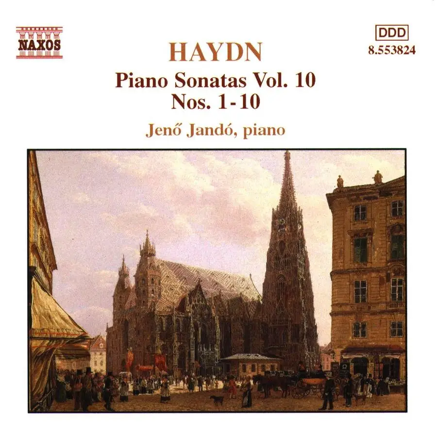 Jenö Jandó Joseph Haydn Piano Sonatas Vol 10 Nos 1 10 2001