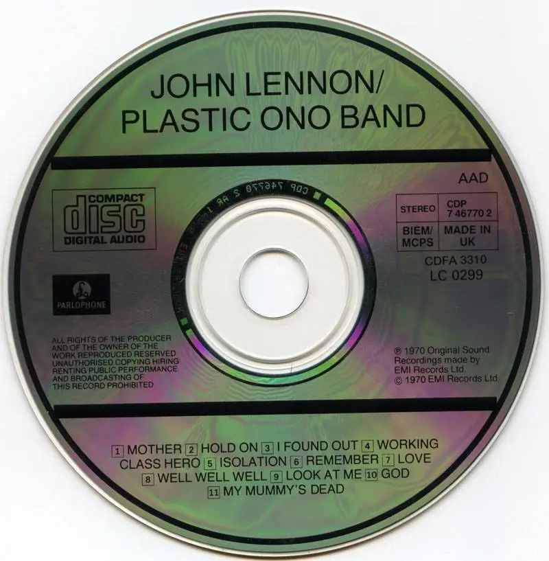 John lennons band on shaved fish