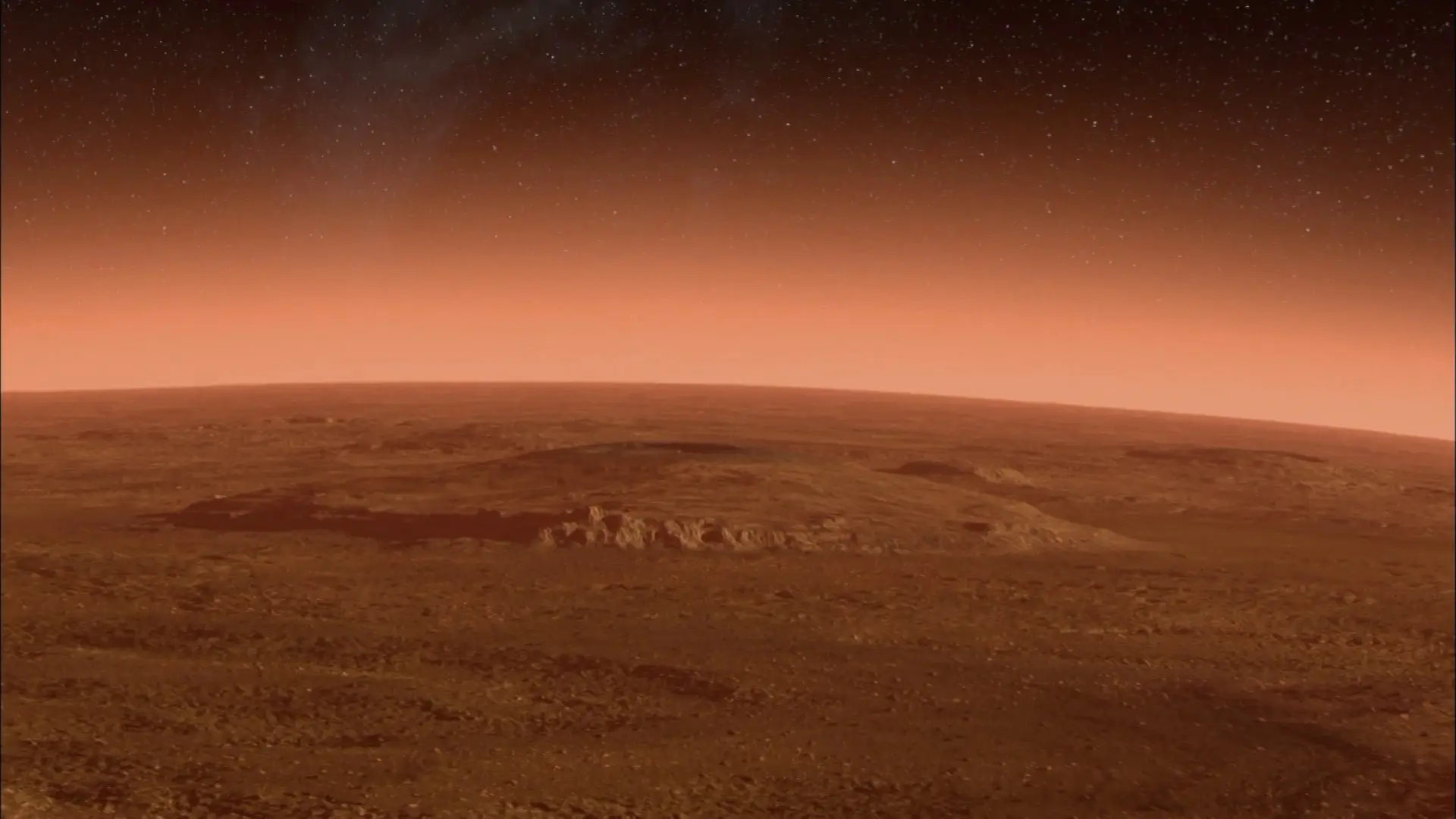 Олимп Марс с космоса