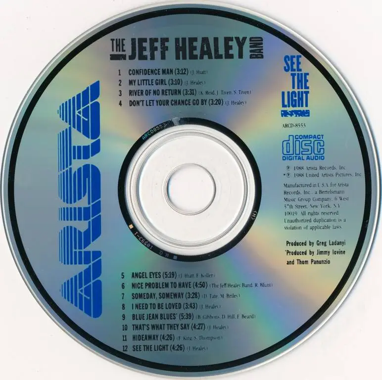 The Jeff Healey Band See The Light 1988 AvaxHome