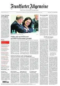 Frankfurter Allgemeine Zeitung F.A.Z. mit Rhein-Main Zeitung - 22. April 2018