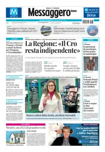 Messaggero Veneto Pordenone - 8 Gennaio 2025