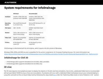 Autodesk InfoDrainage 2024.5.2