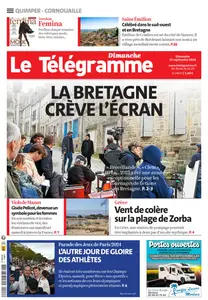 Le Télégramme Ouest Cornouaille - 15 Septembre 2024