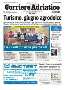 Corriere Adriatico Fermo - 29 Giugno 2025
