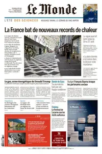 Le Monde du Mercredi 13 Août 2025