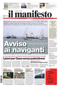 il Manifesto - 25 Settembre 2025