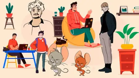 Ultimate Character Design Course with Adobe Illustrator-2025
