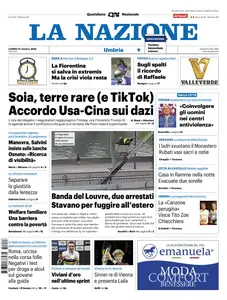 La Nazione Umbria Terni - 27 Ottobre 2025