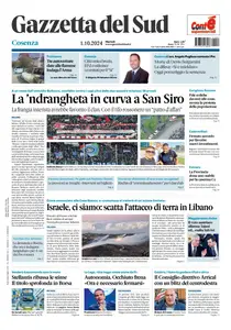 Gazzetta del Sud Cosenza - 1 Ottobre 2024