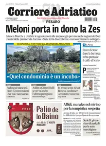 Corriere Adriatico Pesaro - 5 Agosto 2025