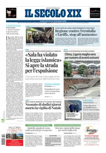Il Secolo XIX Imperia - 31 Dicembre 2024