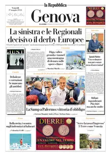 la Repubblica Genova - 17 Maggio 2024