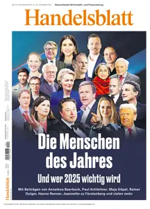 Handelsblatt  - 20 December 2024