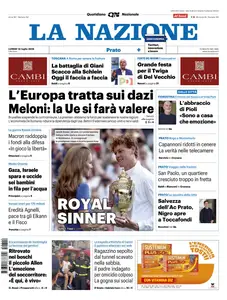 La Nazione Prato - 14 Luglio 2025