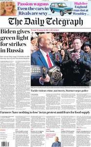 The Daily Telegraph - 18 November 2024