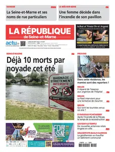 La République de Seine-et-Marne - 25 Août 2025
