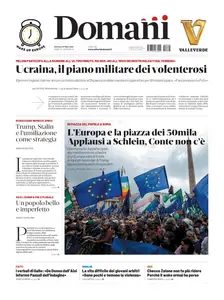 Domani - 16 Marzo 2025