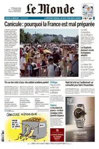 Le Monde du Mercredi 2 Juillet 2025