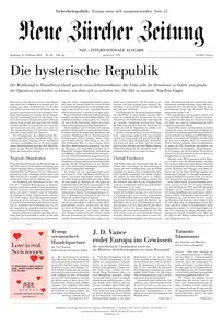 Neue Zurcher Zeitung International  - 15 Februar 2025