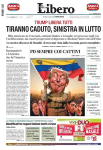 Libero - 4 Gennaio 2026