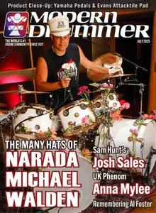 Modern Drummer Magazine - July 2025