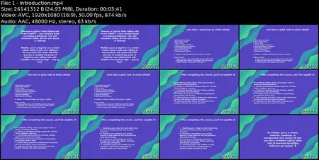 CapCut Video Edit With AI ChatGPT and Motion Cinematography