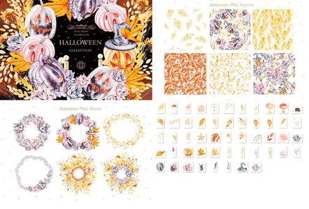 EE - Watercolor Halloween Collection 2LBGZT2