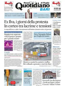 Quotidiano di Puglia Bari - 15 Settembre 2026