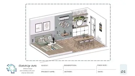 Master Isometric Style Presentations With Sketchup & Layout