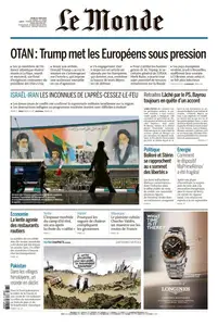 Le Monde du Jeudi 26 Juin 2025