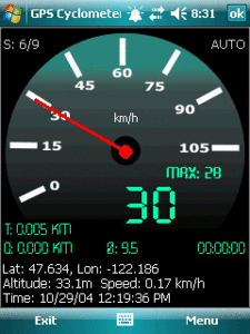 Kai's GPS Cyclometer v1.9