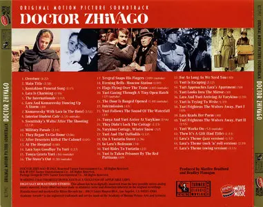 Maurice Jarre - Doctor Zhivago: Original Motion Picture Soundtrack (1965) The Deluxe 30th Anniversary Edition 1995