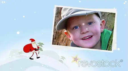 Santa Walk - Project for After Effects (Revostock)