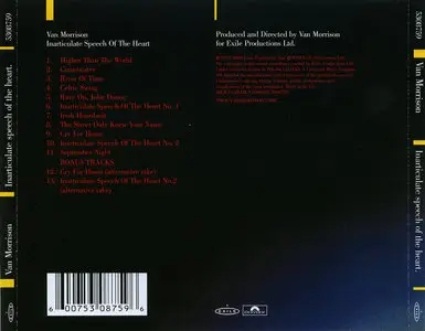 Van Morrison - Inarticulate Speech Of The Heart (1983) [Remastered 2008]