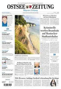 Ostsee Zeitung Rügen - 13. September 2017