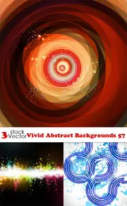 Vectors - Vivid Abstract Backgrounds 57