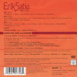 Reinbert de Leeuw, Marianne Kweksilber - Erik Satie: Piano Music & Melodies (2006) 3CD + Bonus DVD 'Satie & Suzanne'
