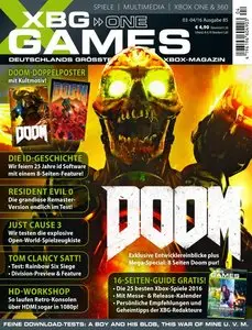 XBG Games - März-April 2016