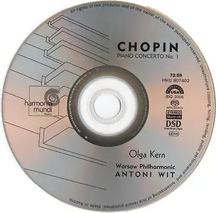 Frederic Chopin - Olga Kern - Piano Concerto No.1 (2006) {Hybrid-SACD // ISO & HiRes FLAC} 