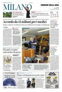 Corriere della Sera Milano - 31 Luglio 2022