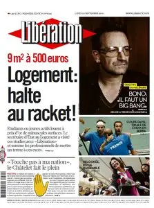 Liberation  du 20 Septembre 2010