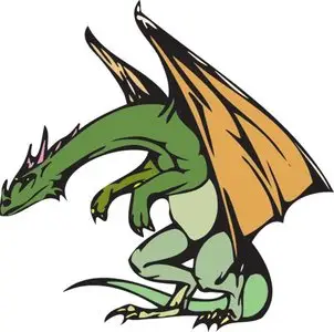 Dragon - a vector set