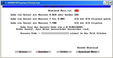 DDC-TomTom-Tool Version 1.02 für PNA und PDA