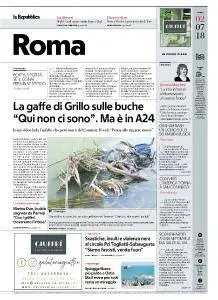 la Repubblica Roma - 2 Luglio 2018