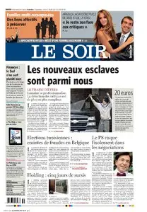 LE SOIR 18 OCTOBRE 2011