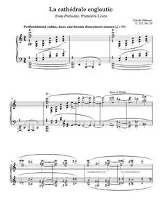 La Cathédrale Engloutie  - Claude Debussy (Piano Solo)